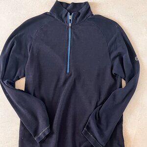 Timberland Smartwool 1/2 Zip Men's Medium Black